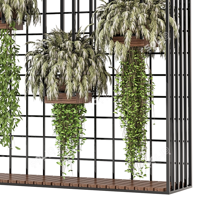 Metal Box Set: Indoor Plants 3D model image 3