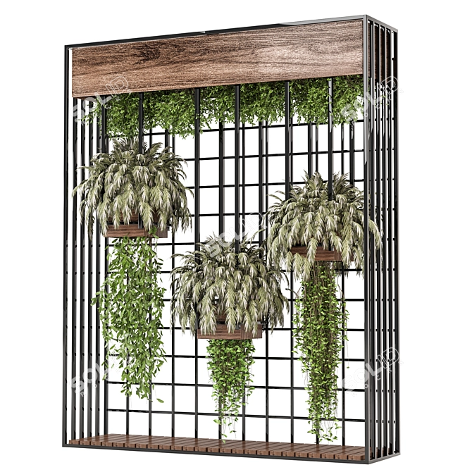 Metal Box Set: Indoor Plants 3D model image 4