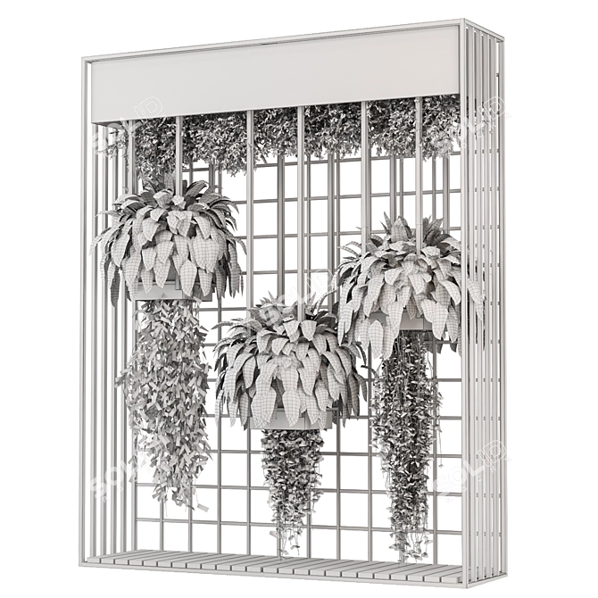 Metal Box Set: Indoor Plants 3D model image 5