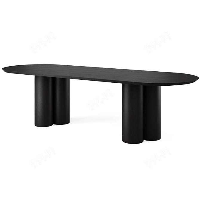 Modern Dining Set by Cazarina 3D model image 7