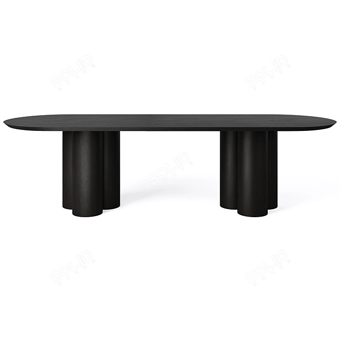 Modern Dining Set by Cazarina 3D model image 8