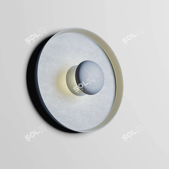 Modern Vibia Top Wall Lamp 3D model image 3