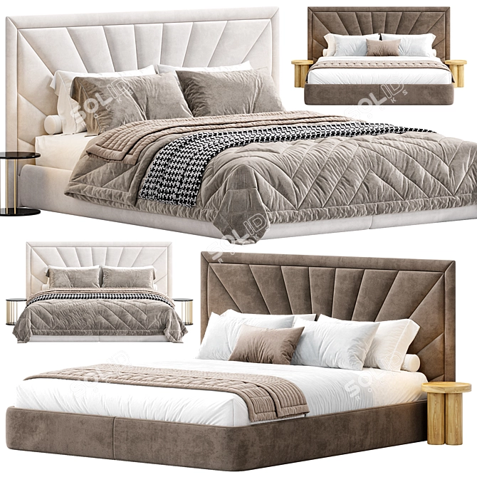 Sensorsleep Cassandra Bed 2015 3D model image 2