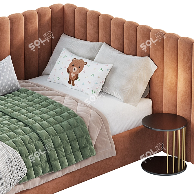 Kids Bed Natan Lavsit Furniture 3D model image 3