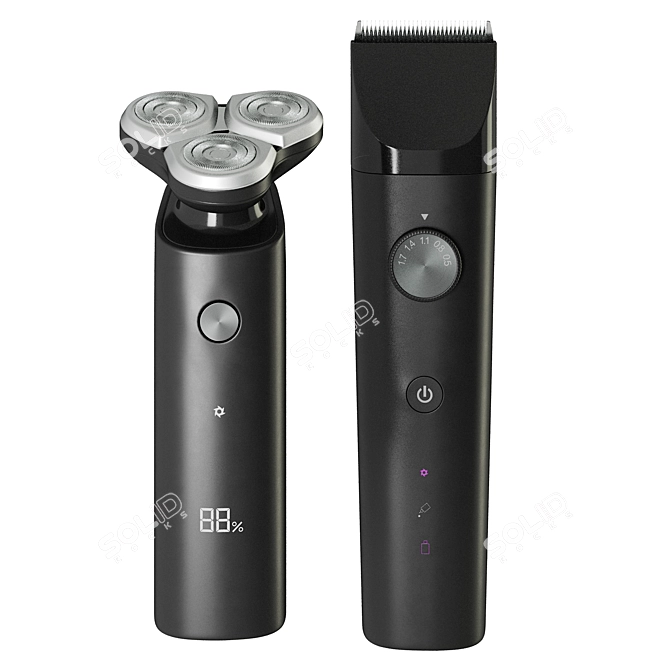 Xiaomi Mijia Grooming Set S500 3D model image 4