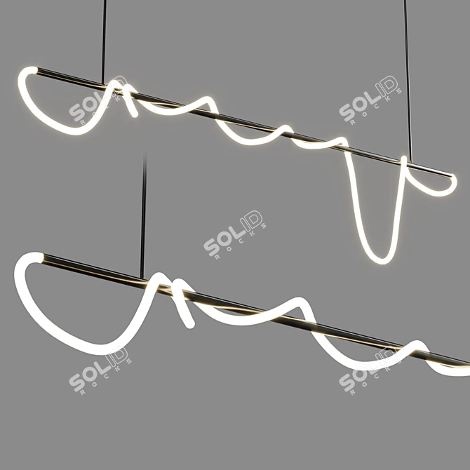 Modern Pendant Lighting Collection 3D model image 5