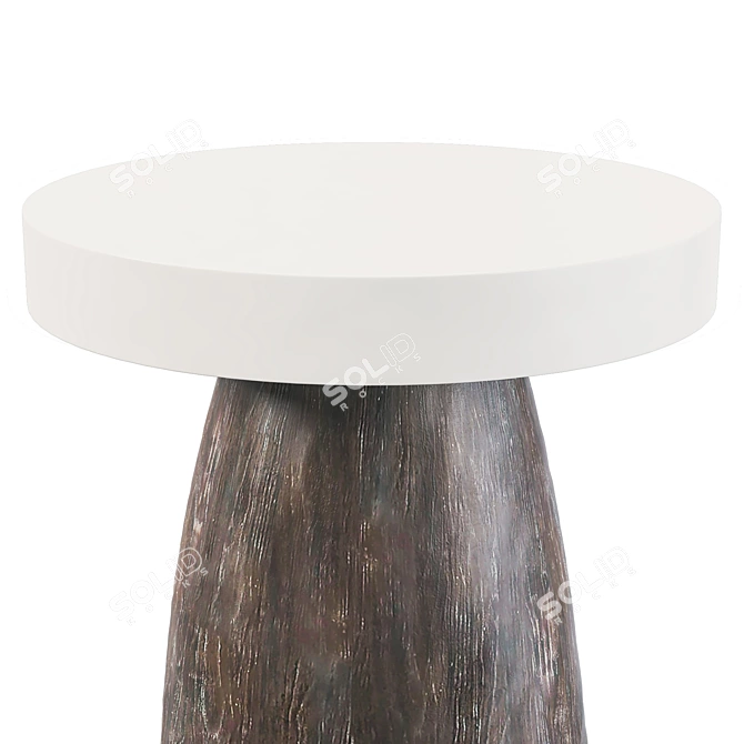 Bernhardt Loft Arlo Side Table 3D model image 4