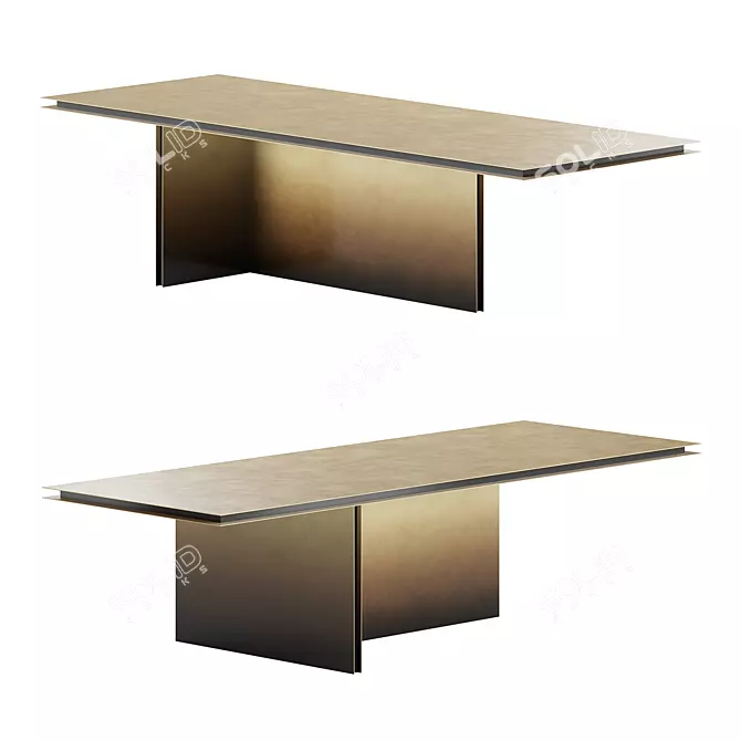 De Castelli Folio Dining Table 3D model image 4