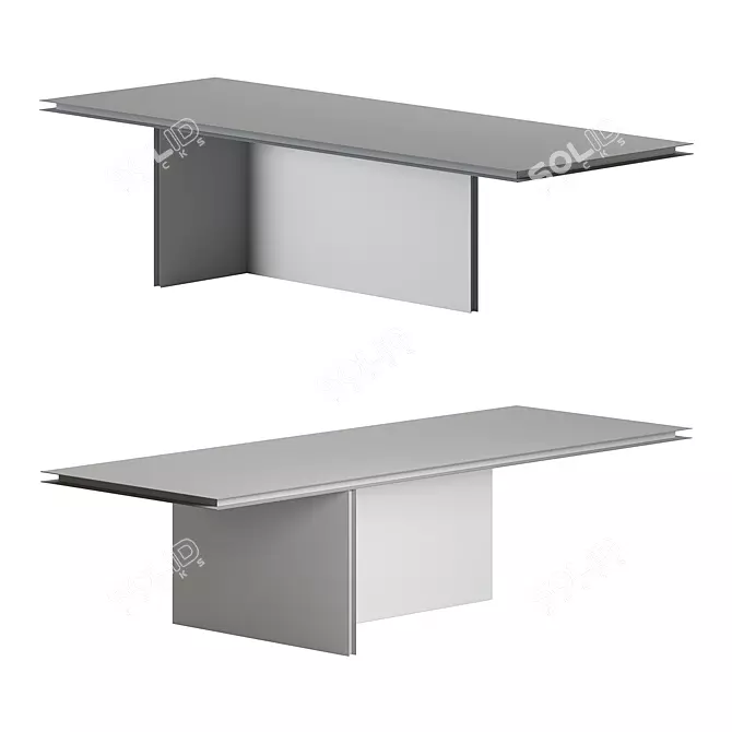 De Castelli Folio Dining Table 3D model image 6