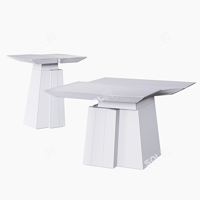 Etretat by Bruno Moinard Tables 3D model image 5