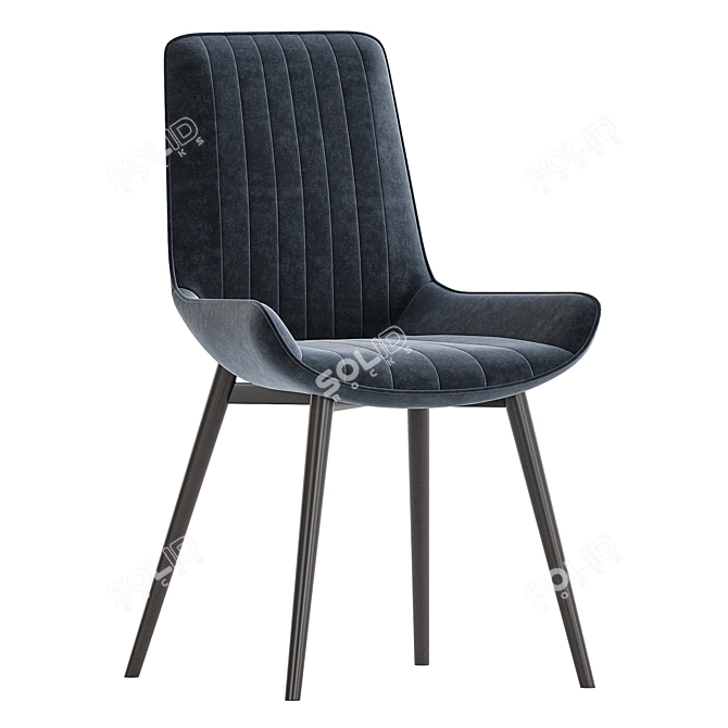 Girona Blue Chair Collection(Gravity Dimension) 3D model image 3