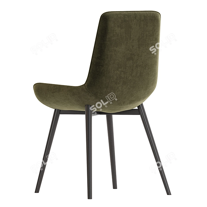 Girona Blue Chair Collection(Gravity Dimension) 3D model image 5