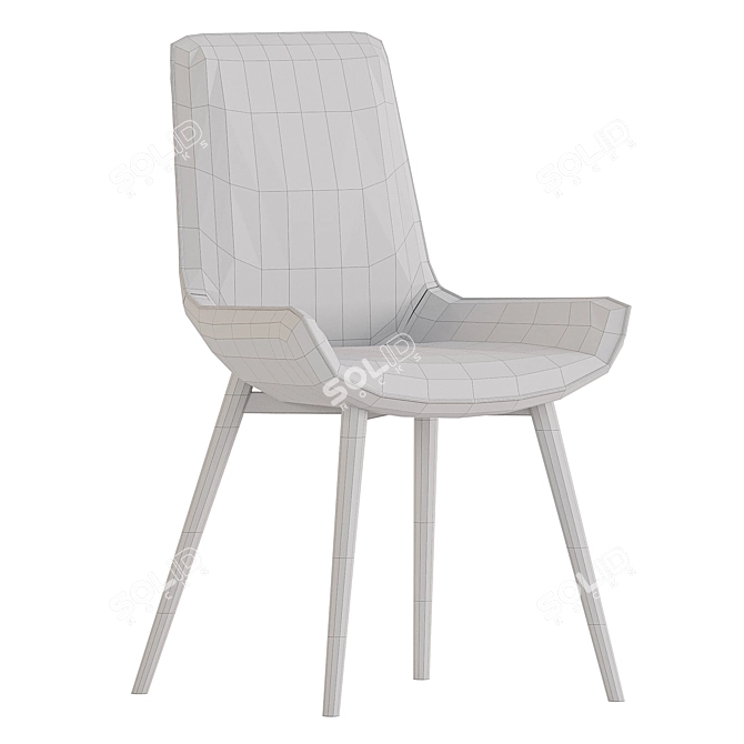 Girona Blue Chair Collection(Gravity Dimension) 3D model image 6