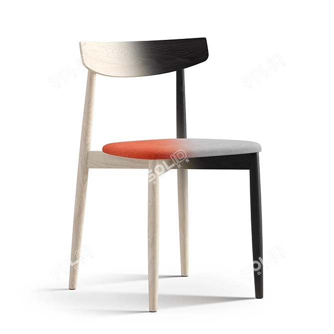 Modern Miniforms Claretta Chairs 3D model image 6