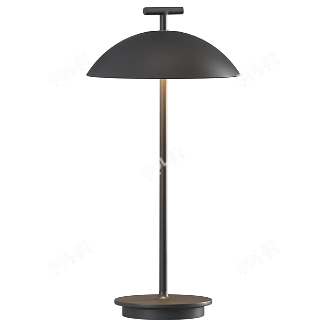 Mini Geen Portable Table Lamp 3D model image 1