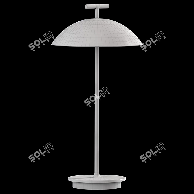 Mini Geen Portable Table Lamp 3D model image 2