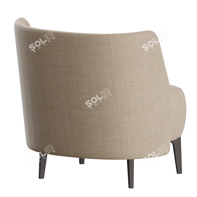 Poliform Sunday Armchair Set 3D model image 6