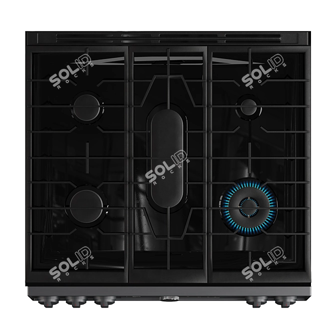 Samsung Kitchen Set in 3 Colors 3D model image 4