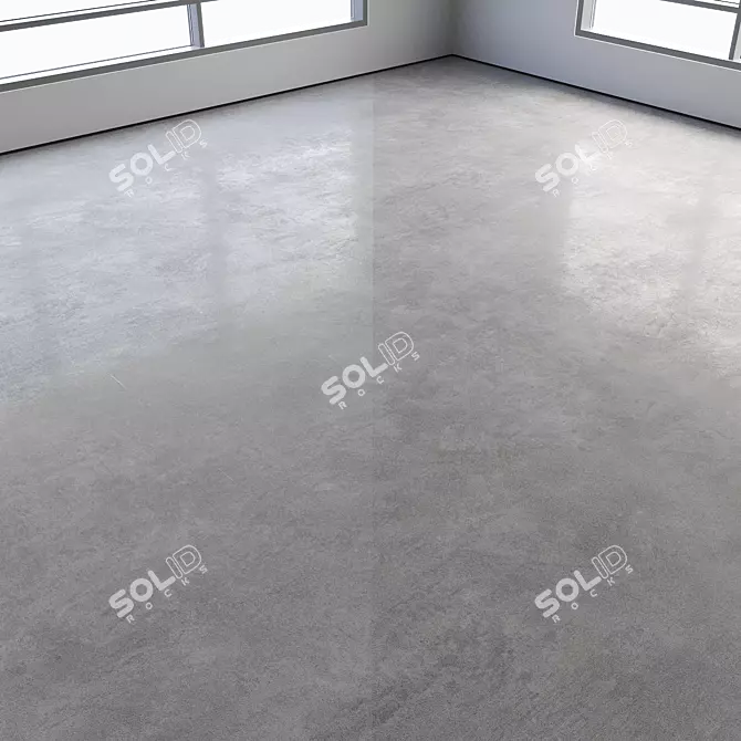 Polished Concrete Floor Kit 3D model image 3