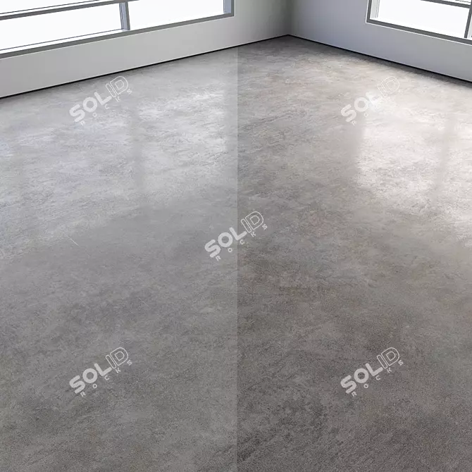 Polished Concrete Floor Kit 3D model image 4