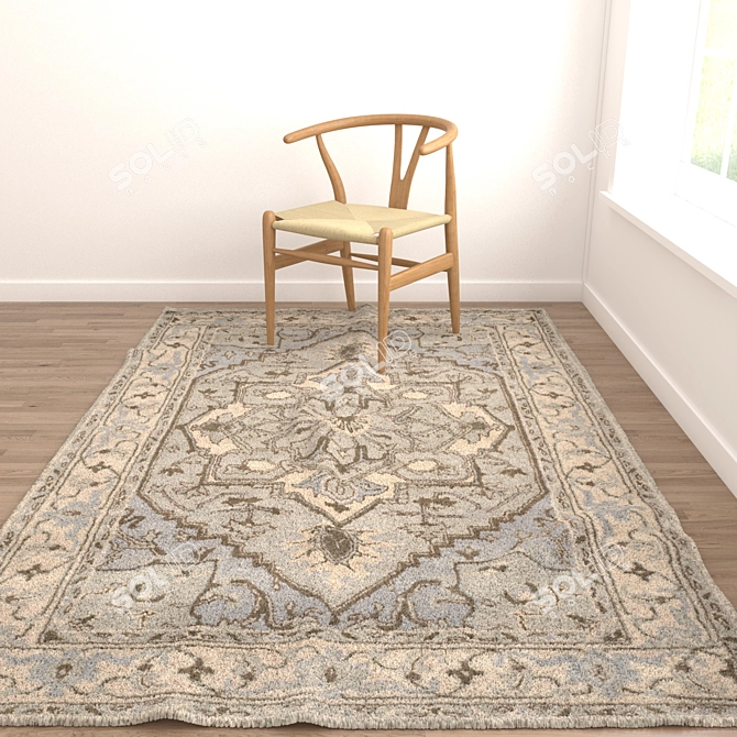 Versatile Rug Set for 3D 3D model image 5