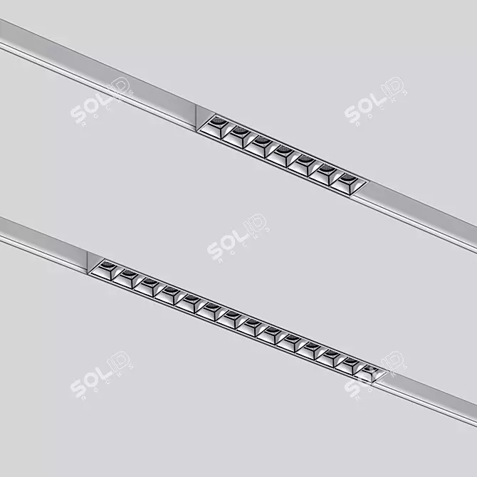  Luminous Linearity: HOKASU OneLine LS 3D model image 3