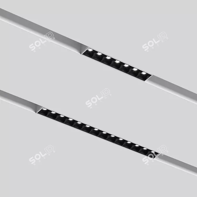  Luminous Linearity: HOKASU OneLine LS 3D model image 4