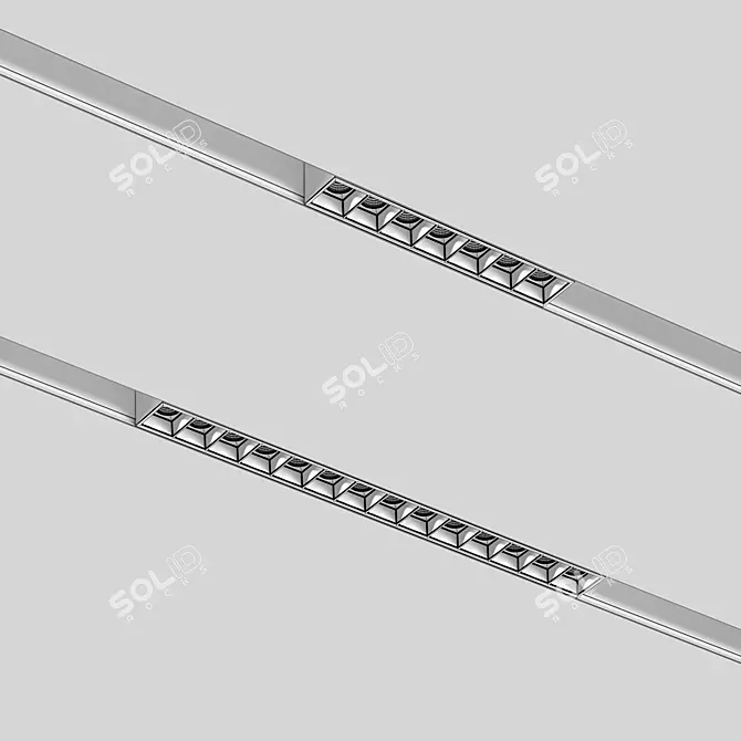  Luminous Linearity: HOKASU OneLine LS 3D model image 9