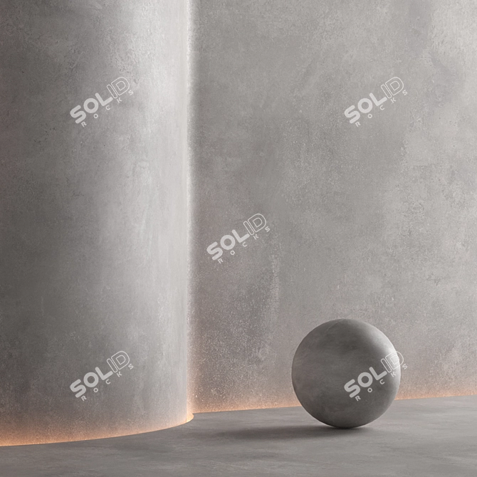 Luxury Plaster Texture Pack 3D model image 2