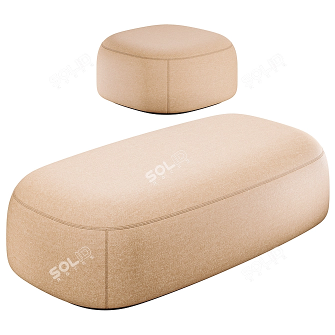 Smooth Mochi Texture Model 3D model image 3