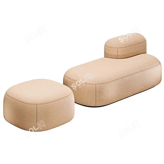 Smooth Mochi Texture Model 3D model image 6