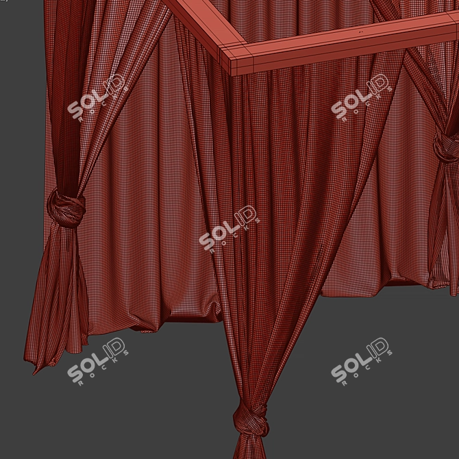 Roof Canopy Set 3D model image 4