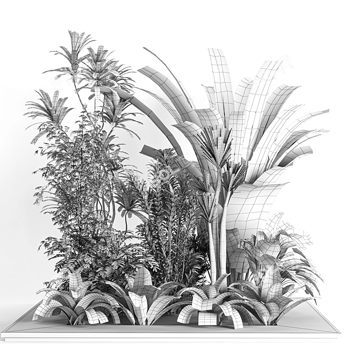  Indoor Plant Collection Vol. 47 3D model image 7