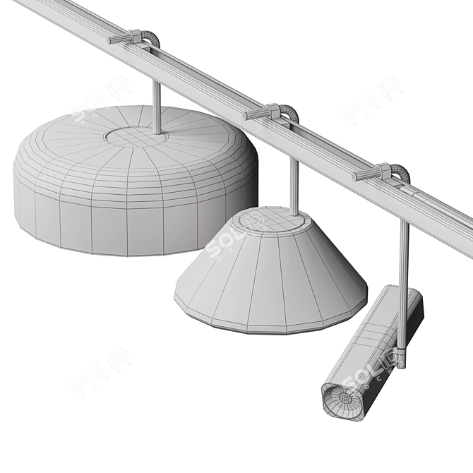 Modern RBW Highline Lighting Collection 3D model image 3