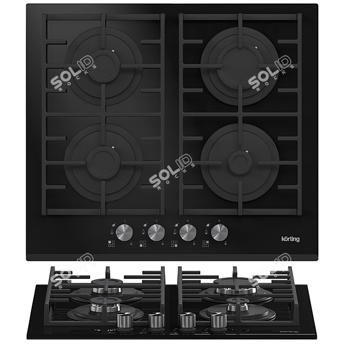 Korting Kitchen Appliance Set 3D model image 6