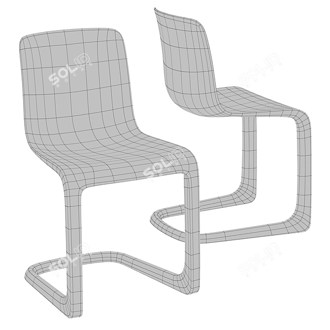 Luxury Comfort at Vitra EVO-C 3D model image 4