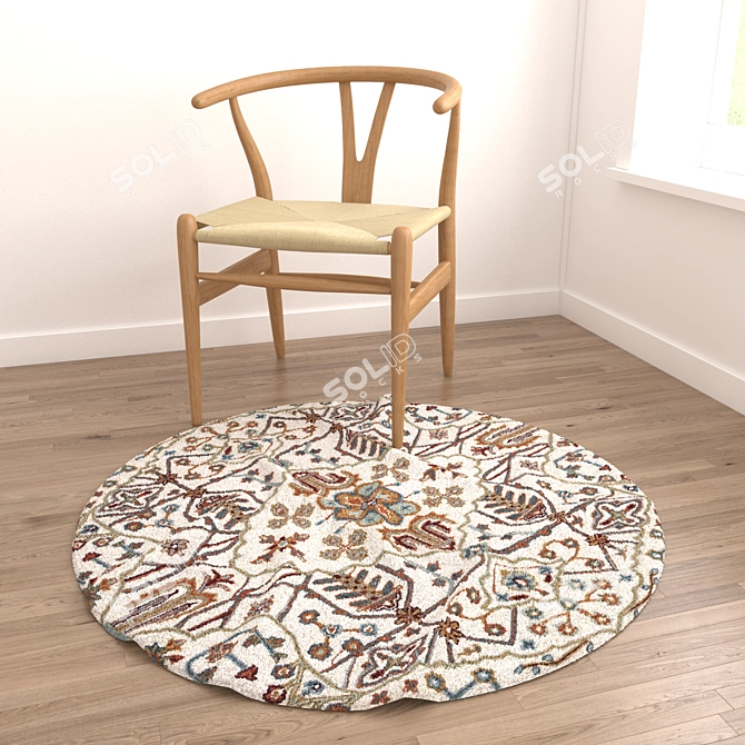 Rug Set with VRayFur 3D model image 3