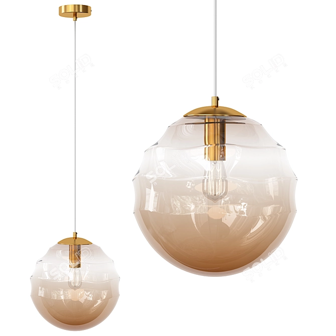 Maytoni Vinare Pendant Light Fixture 3D model image 1