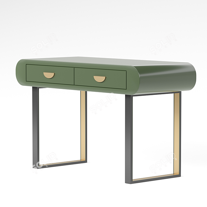 Custom Vanity Table 3D model image 1