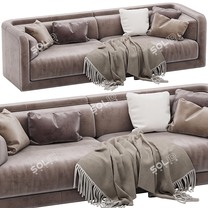 Luxury Conrad Fendi Casa Model 3D model image 4