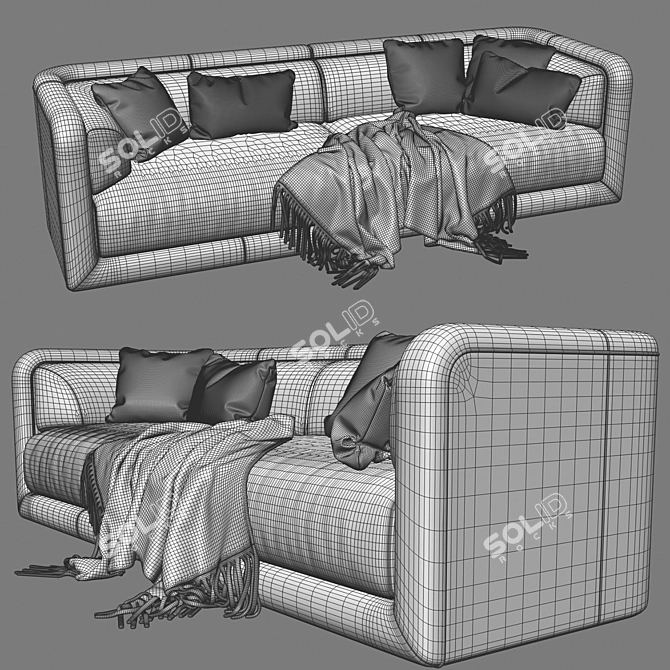 Luxury Conrad Fendi Casa Model 3D model image 5