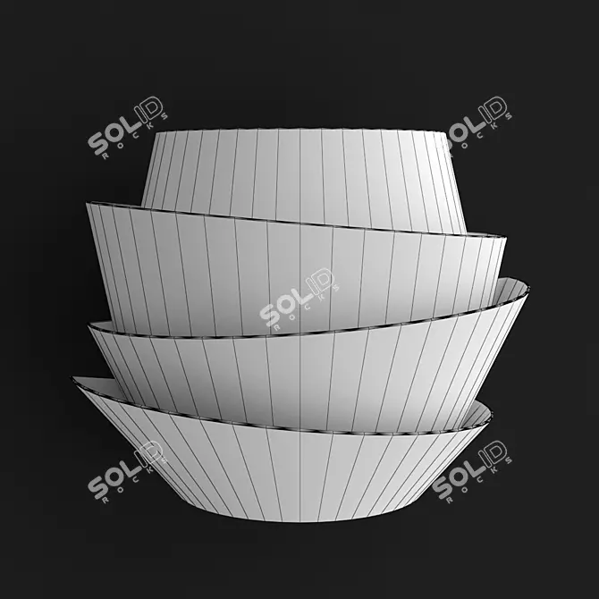 Gwyn Wall Light - 25cm 3D model image 2