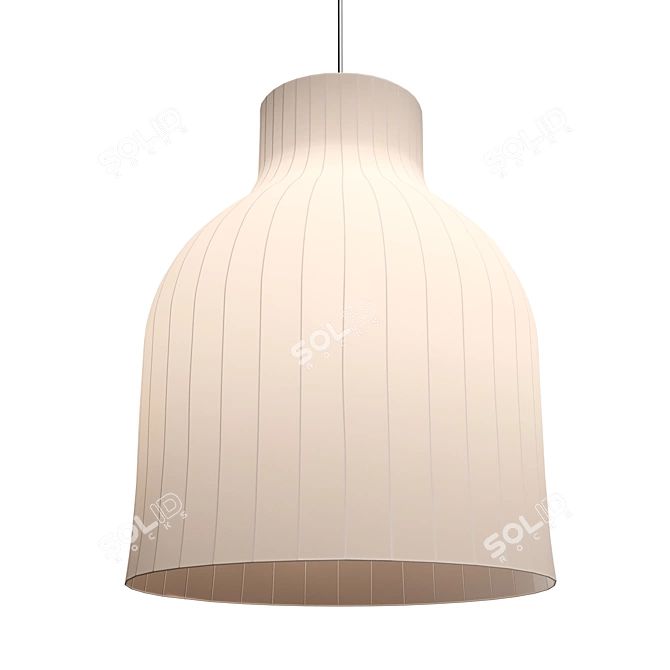 Contemporary Wire Mesh Pendant Light 3D model image 1