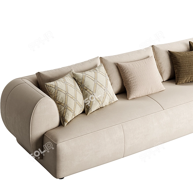 Sicis Botero 3 Seater Sofa 3D model image 3