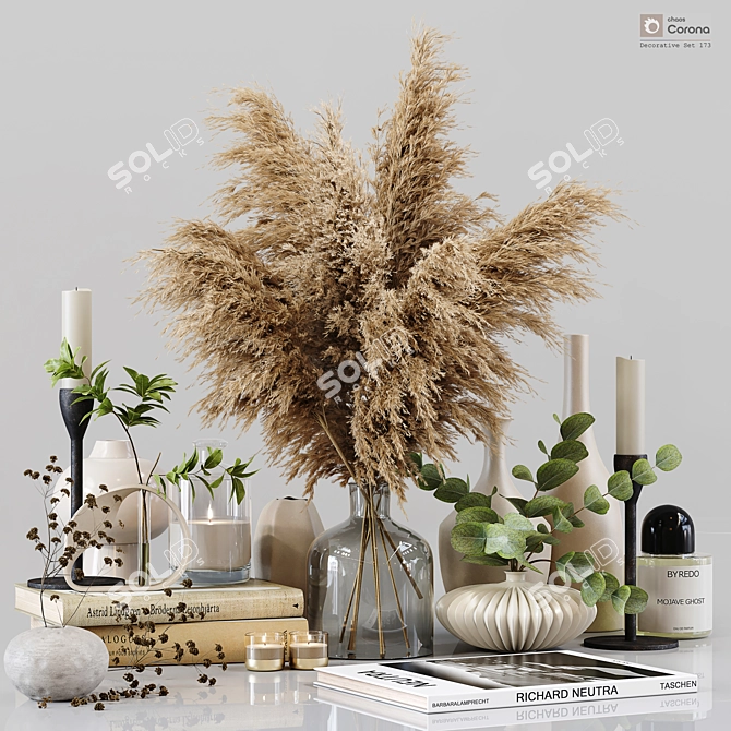 High-Quality Detailed Decorative 3D Models 3D model image 1