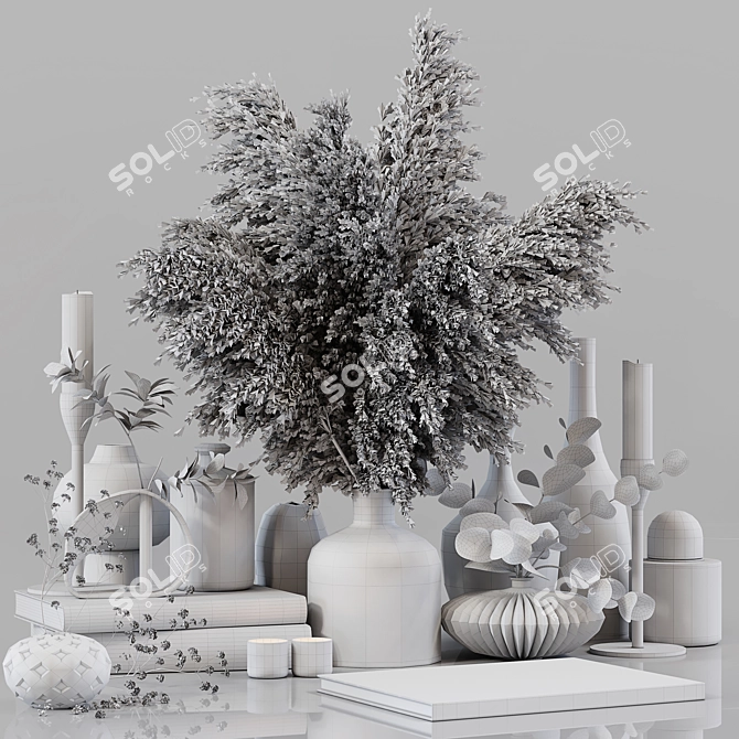 High-Quality Detailed Decorative 3D Models 3D model image 7