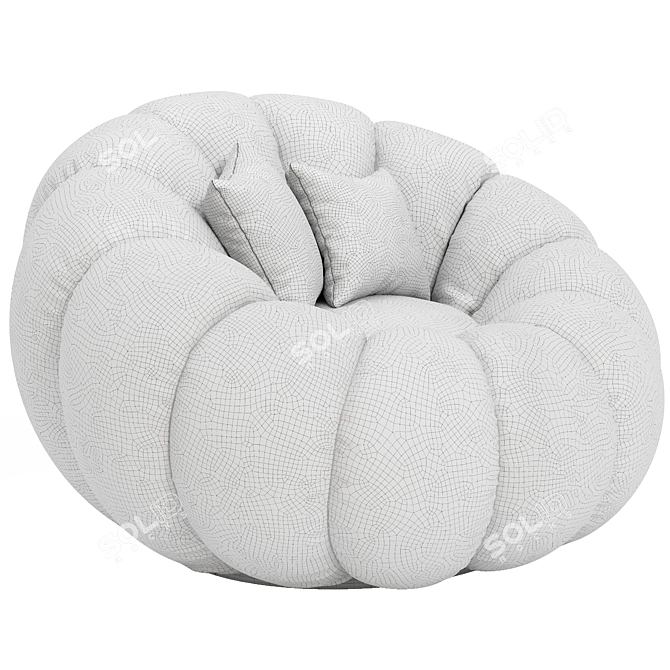 Cozy Cloud Armchair 2014 Edition 3D model image 4