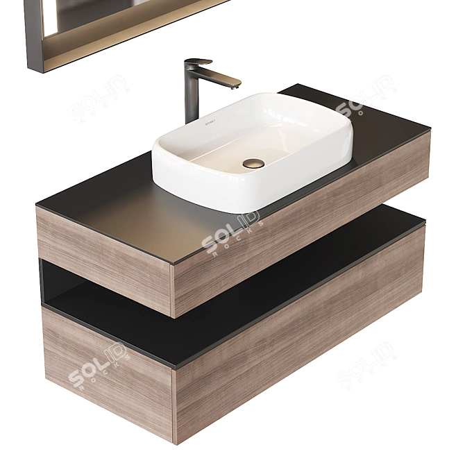 Qatego Vanity Set, Porsche Design 3D model image 2