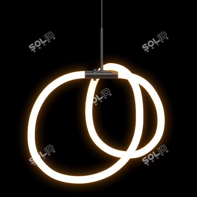 AUROOM FREELIGHT PDNT STITCH Pendant 3D model image 6