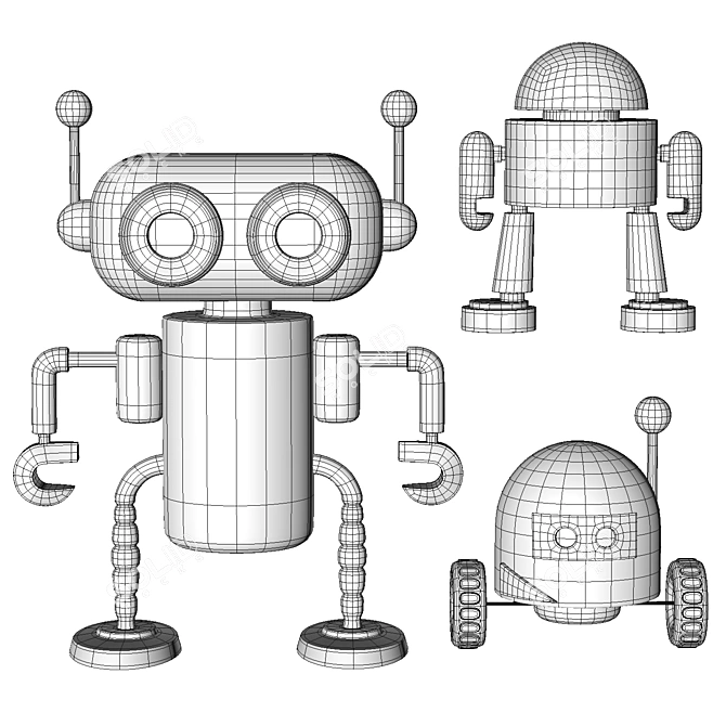 Mechanical Marvels: Volume 04 3D model image 2